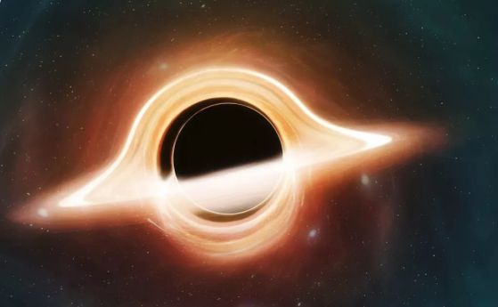 Как Вселената се отразява многократно в близост до черни дупки