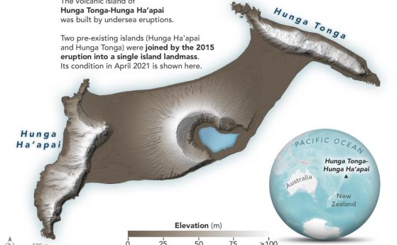 Заличен остров - драматични промени в архипелага Тонга (видео)