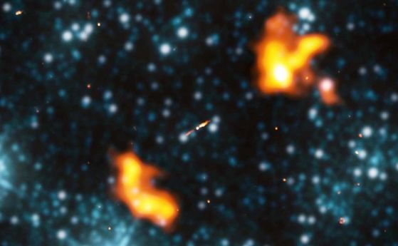 Открита е рекордно огромна галактика - 160 пъти по-голяма от Млечния път