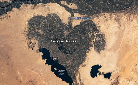 Сърцевидният оазис в Египет поддържа човешкия живот повече от 8000 години