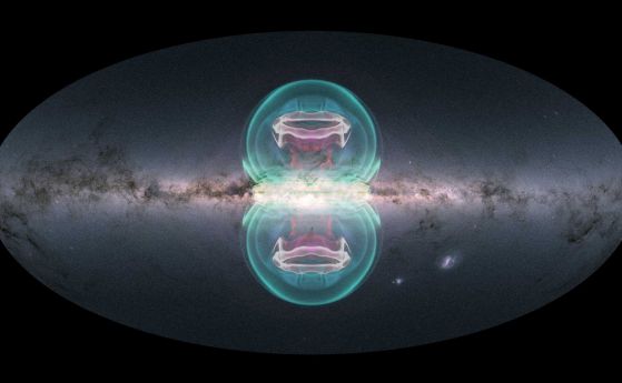 Гигантските мехури на Ферми и eRosita в центъра на Млечния път са причинени от свръхмасивната черна дупка Sgr A*