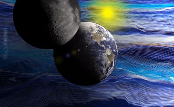 Орбитата на Луната може да се използва като мощен нов детектор за гравитационни вълни