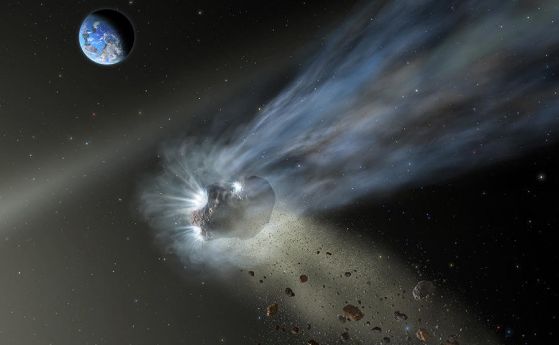 Надявахме се, че ще е ярка, но кометата C/2021 O3 PanSTARRS се разпадна