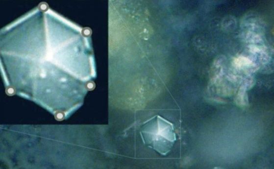 Открити са екзотични въглеродни микрокристали в метеоритния прах в Челябинск