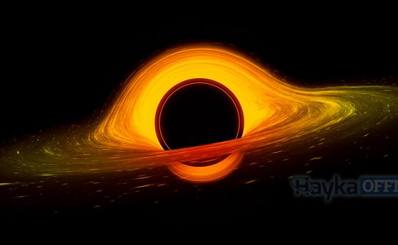 Илюстрация на черна дупка