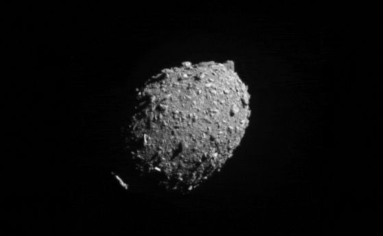Вижте последните изображения на DART преди удара с астероид