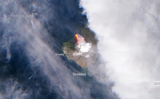 Стромболи избухва! Ново вулканично изригване на италианския остров