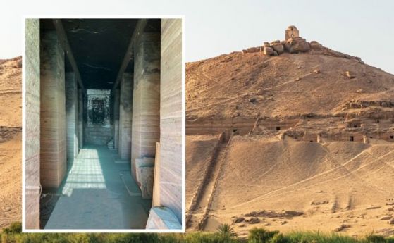 Открита е най-старата древноегипетска гробница, ориентирана към зимното слънцестоене
