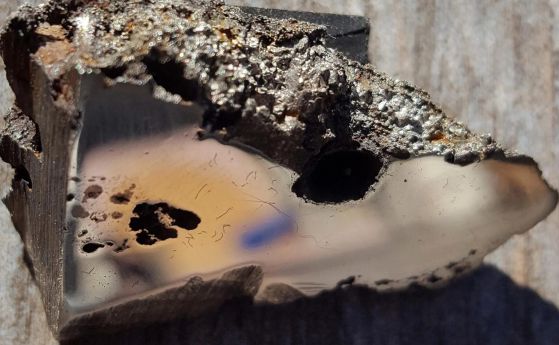 Два минерала - невиждани досега на Земята - са открити в масивен метеорит