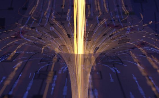 Учени изпращат квантови данни през симулирана червеева дупка (видео)