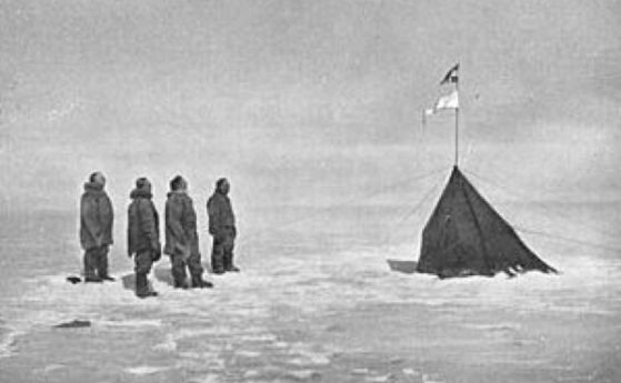 Първата успешна експедиция до Южния полюс (видео)