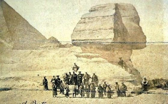 Защо десетина самураи са се снимали пред египетския Сфинкс през 1864 г