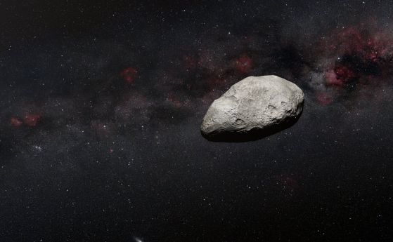 Илюстрация на астероида Камо`оалева