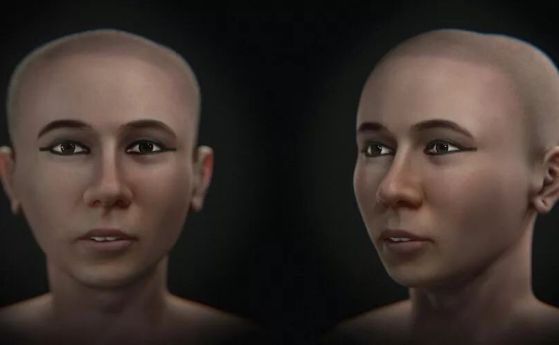 Нова ярка реконструкция на лицето на Тутанкамон