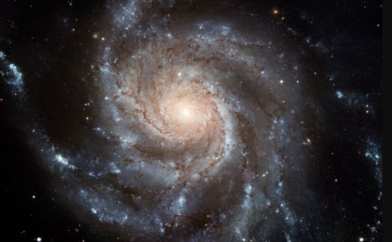 В тази красива галактика в Голямата мечка, наречена M101, е избухнала ярката свръхнова SN 2023ixf