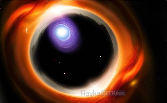Черната дупка е толкова компактна, че нищо не може да избегне гравитационното ѝ привличане, дори светлината.