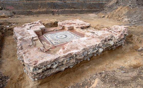 Уникален римски мавзолей е открит на лондонска строителна площадка (видео)