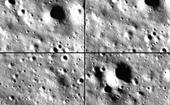 Чандраян-3: Първи изображения на лунната повърхност
