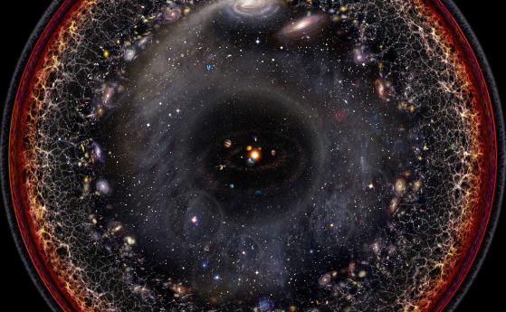 Цялата Вселена може да е само малко по-голяма от наблюдаваната Вселена