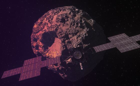 Мисията Psyche на НАСА е насочена към едноименния астероид Психея.