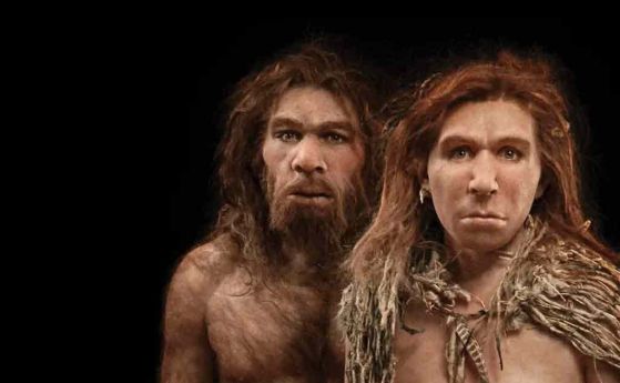 Неандерталци, възстановка
