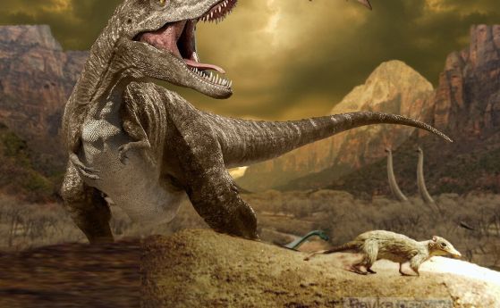 Динозаврите са виновни за бързото остаряване на хората