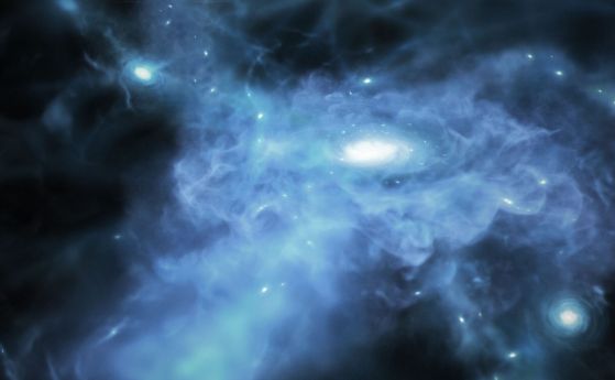 Наблюдавано е раждането на първите галактики във Вселената