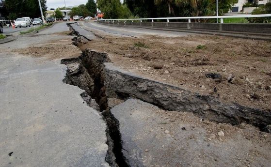 Снимка от земетресението в Турция през 2023 г.