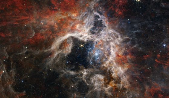 JWST NIRCam Мъглявина Тарантула