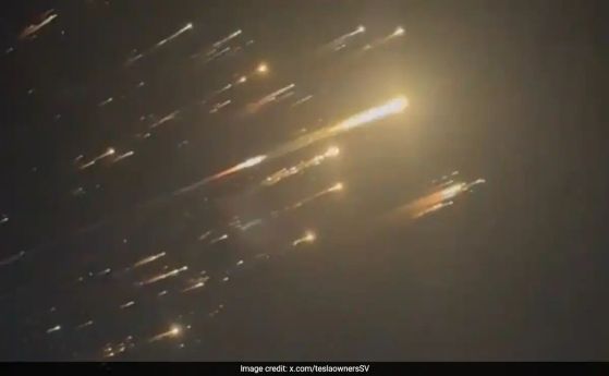 Над Бахамските острови падат отломките на Starship