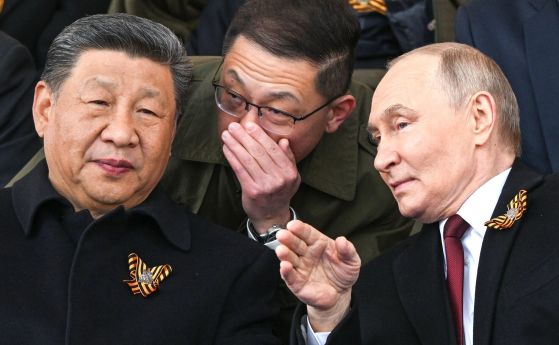 Си Дзинпин разговаря с Путин