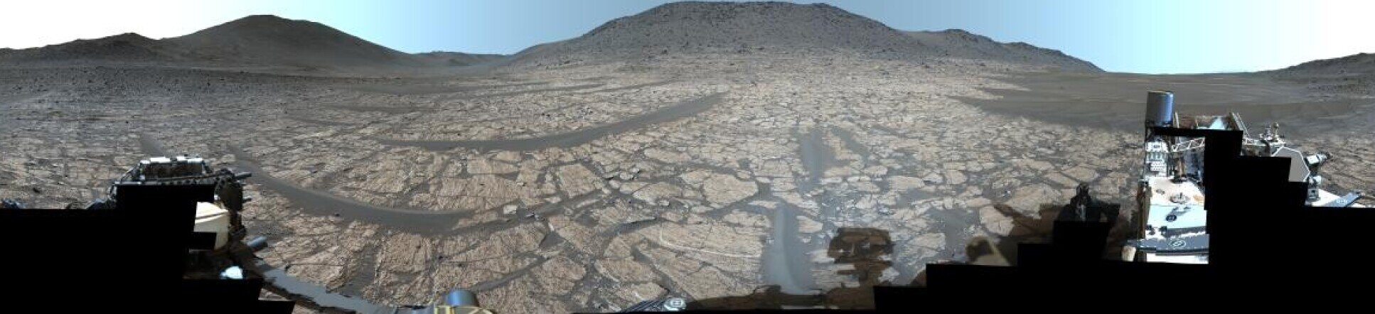 Perseverance заснема 360-градусова снимка на „Брайт Ейнджъл“. Кредит: NASA/JPL-Caltech/MSSS/ASU