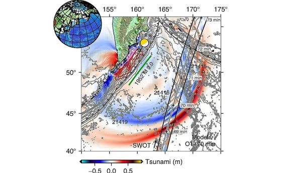 Регионален контекст за земетресението и цунамито с магнитуд 8,8 в Камчатка, Русия.
