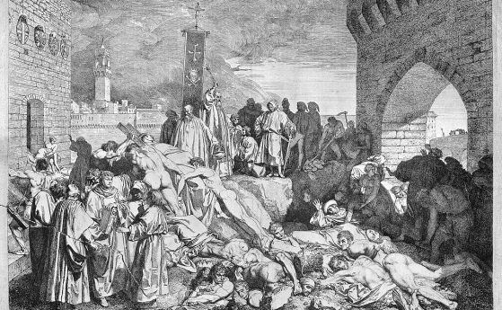 Чумата във Флоренция през 1348 г., както е описана от Бокачо в "Декамерон"