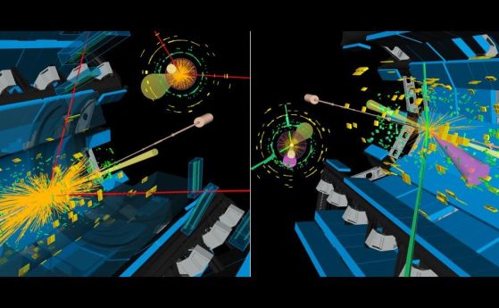 Сблъсъци протон-протон в ATLAS