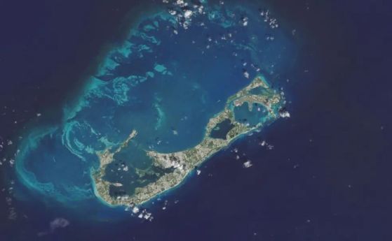 Сателитно изображение от Landsat 8