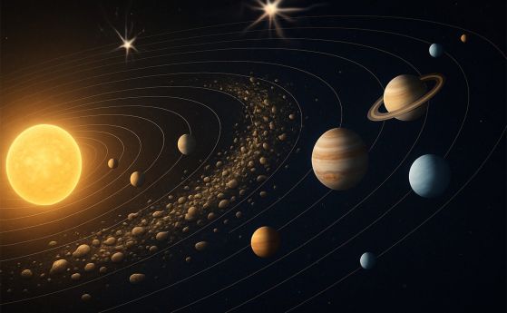 Проучване показва, че две горещи звезди са преминали близо до Слънцето, йонизирайки местните газови облаци и оформяйки космическата среда на Земята.