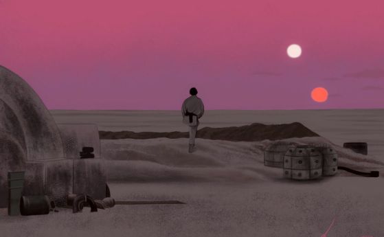 Татуин от „Междузвездни войни“