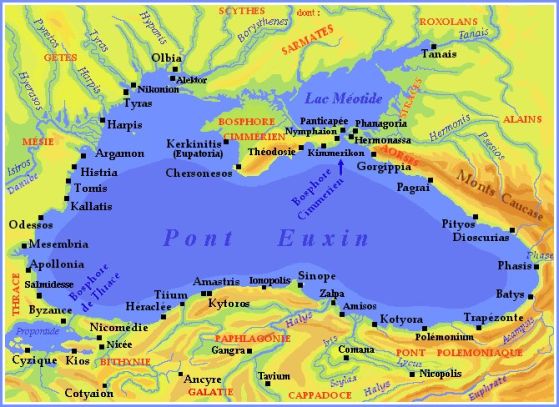 Гръцка колонизация в Черно море