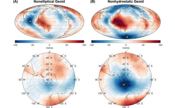 графика на гравитационната дупка