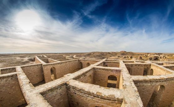 Предполагаемата къща на Авраам в град Ур, Ди Кар, Южен Ирак