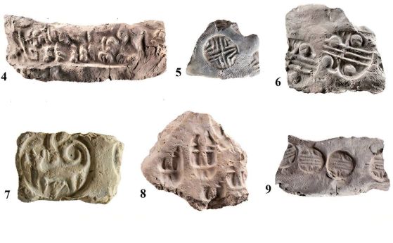 глинени отпечатъци 