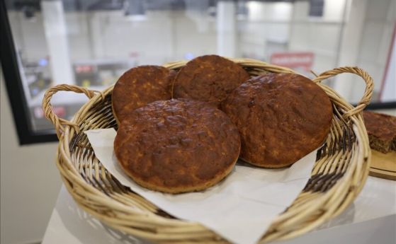 Питки по рецептата на хляба от разкопките в обект Кюлюоба Хьоюк.