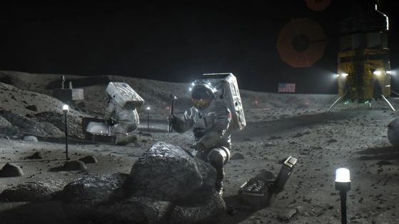 Астронавти на Луната