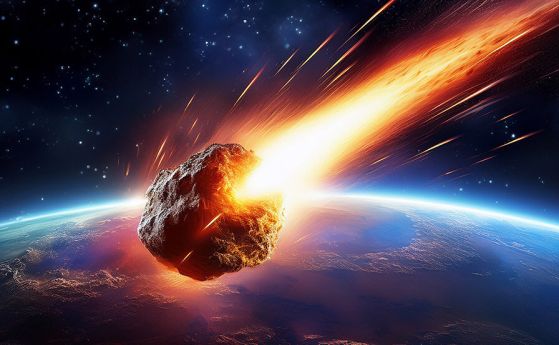 астероид се насочва за сблъсък със земята