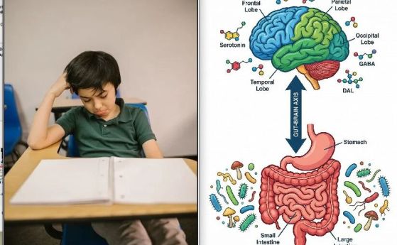 Хората с диагноза ADHD (разстройството на вниманието с хиперактивност) са изправени пред много по-висока вероятност за появата на чревни симптоми, включително запек, диария, синдром на раздразнените черва и стомашни болки, в сравнение с хората без ADHD. Ч
