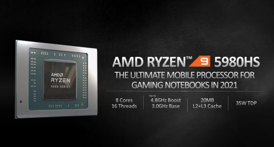 Новите процесори за лаптопи AMD Ryzen 5000 са по-мощни