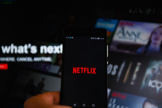 Netflix app is seen in an Android mobile phone