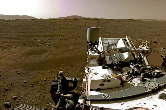Марсианският роувър Perseverance записа виенето на вятъра и работата на лазерната система SuperCam