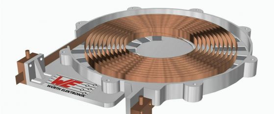 Contactless high performance power transmission